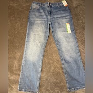 Wonder Nation Boys Husky 14 Light Blue Straight Jeans
